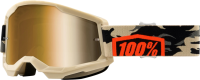 100percent 100% Strata 2 Goggle Kombat - True Gold Mirror