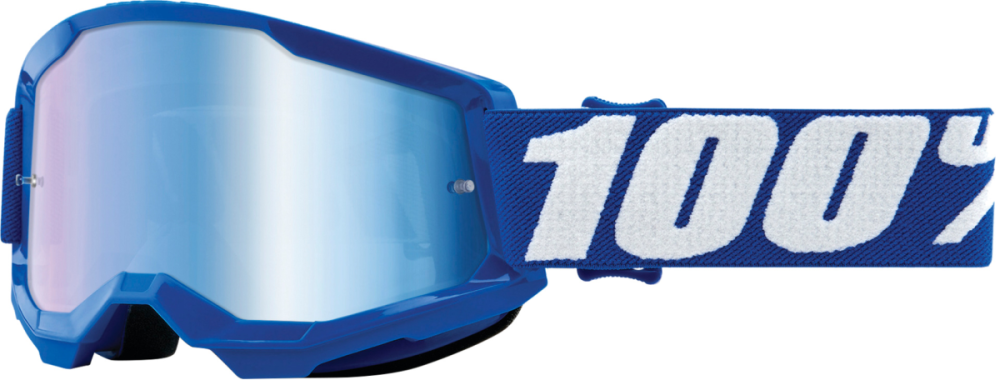 100percent Strata 2 Jr. Goggle Blue - Mirror Blue