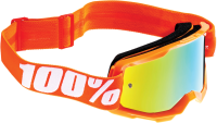 100percent 100% Strata 2 Jr. Goggle Orange - Mirror Gold