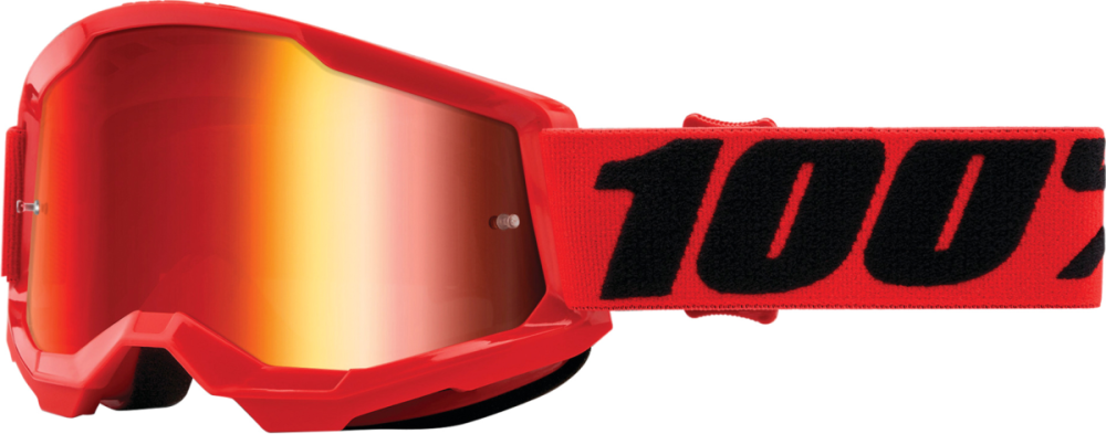 100percent Strata 2 Jr. Goggle Red - Mirror Red