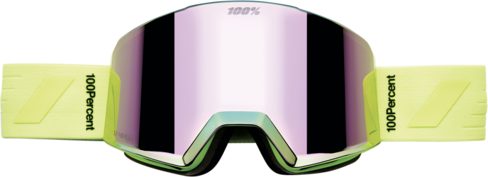 100percent 100% Norg Hiper Goggle lime - mirror pink