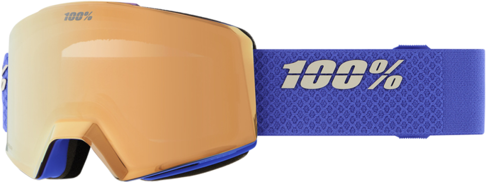 100percent 100% Norg Hiper Goggle Tarheel - Mirror Blue Lens