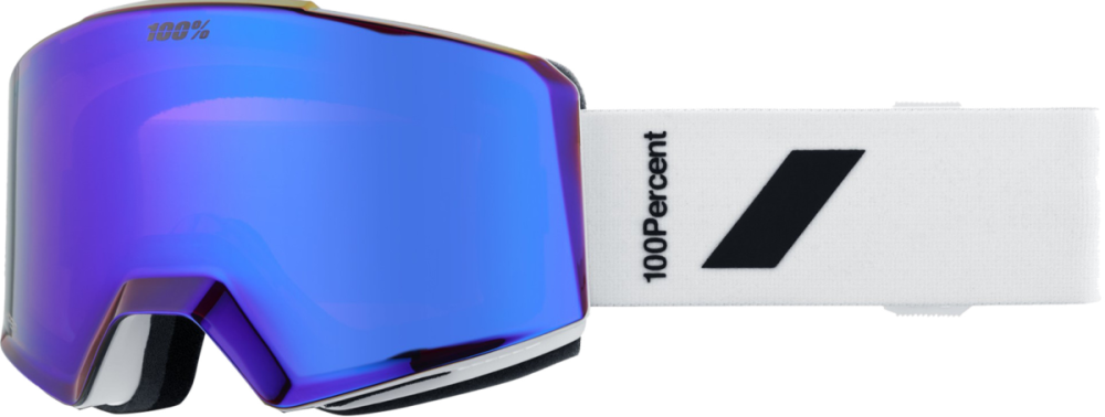 100percent 100% Norg Hiper Goggle white - mirror violet