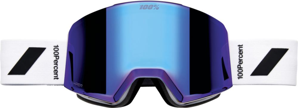100percent 100% Norg Hiper Goggle white - mirror violet