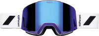 100percent 100% Norg Hiper Goggle white - mirror violet