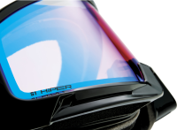 100% 100% Okan Hiper Goggle black - mirror turquoise
