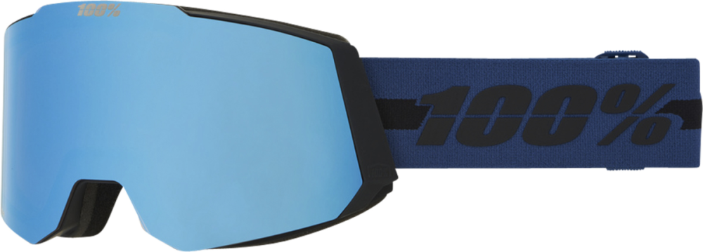 100percent 100% Snowcraft Hiper Goggle Dusty - Mirror Blue Lens