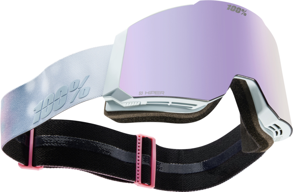 100percent 100% Snowcraft Hiper Goggle grey - mirror pink