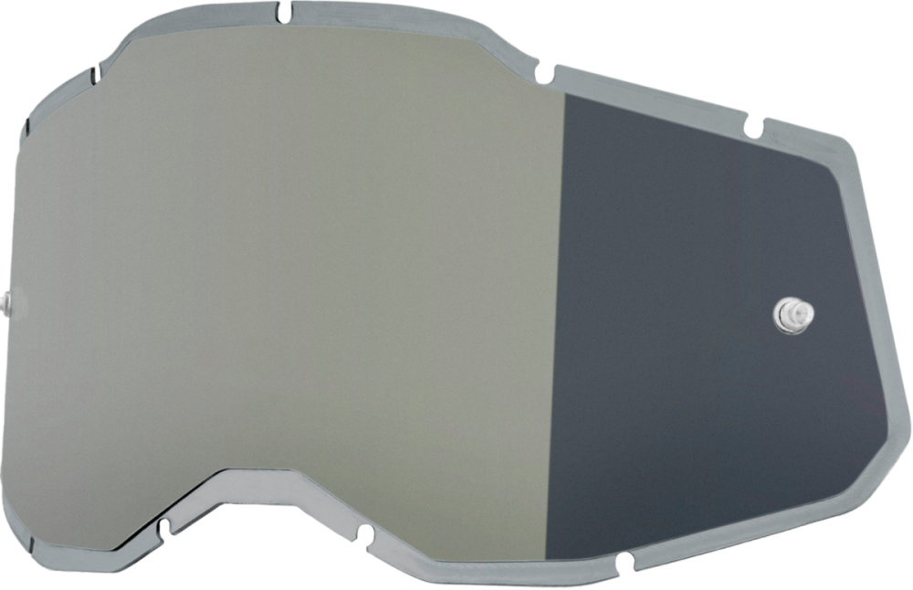 100percent 100% RC2/AC2/ST2 Plus Replacement - Injected Mirror Silver L