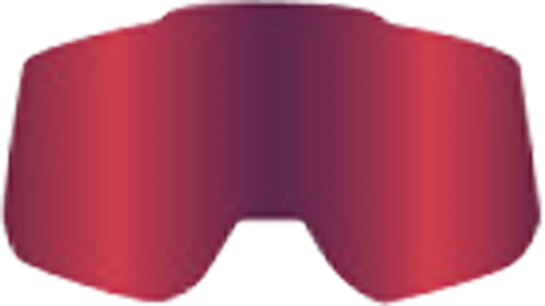 100percent 100% NORG Replacement - HiPER Dual Pane Mirror Dark Red Lens