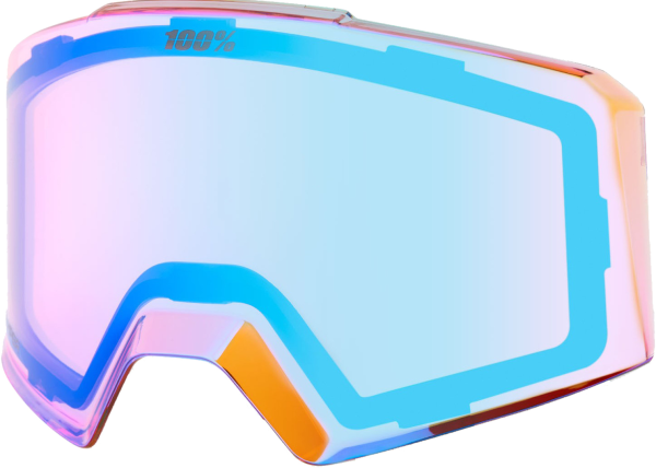100percent 100% Norg Replacement Lens - Hiper Dual Pane mirror turquois