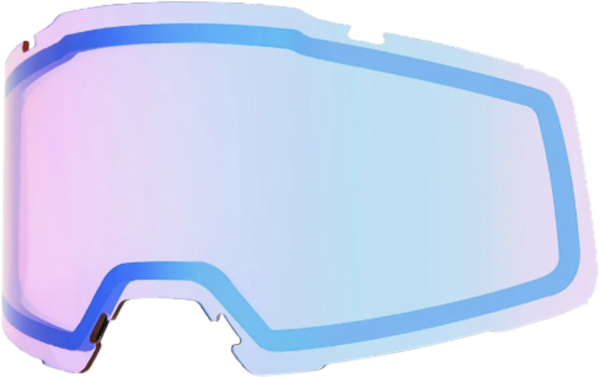 100percent 100% Okan Replacement Lens - Hiper Dual Pane mirror turquois