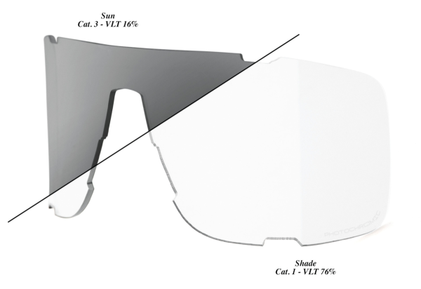 100percent 100% Eastcraft Replacement Lens Shield Photochr