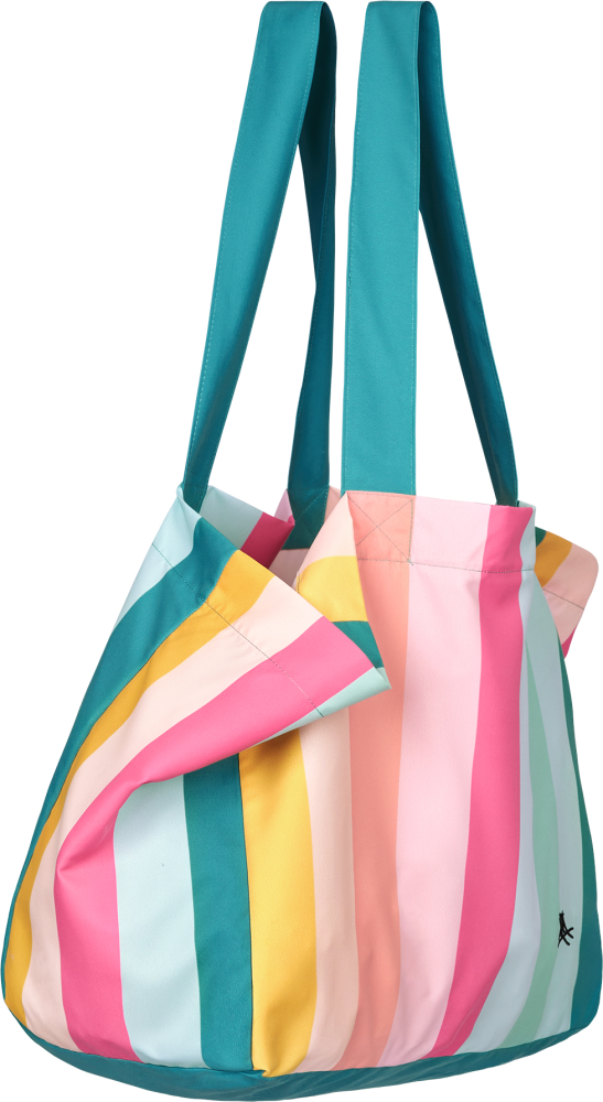 Dock & Bay Foldable Bag Medium coastal candy
