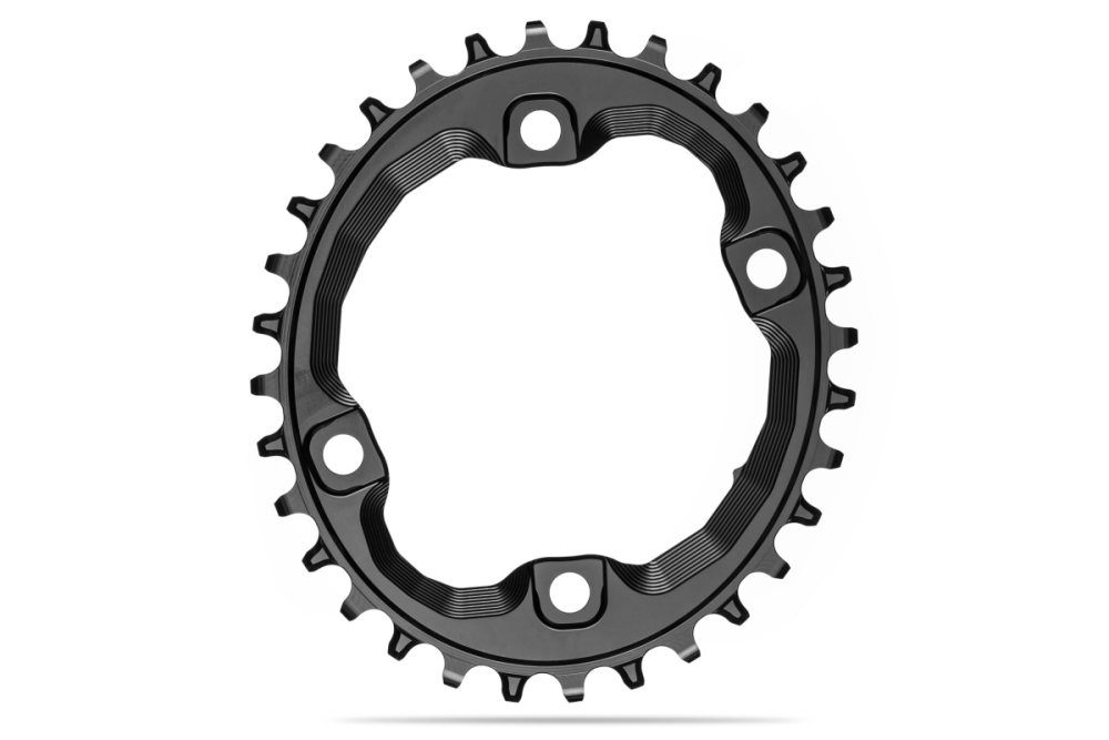 absoluteBLACK aBLACK - MTB - OVAL - XT M8000/MT700 für SHIMANO Kette HG+ 12fach - BLACK onl...