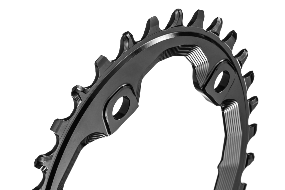 absoluteBLACK aBLACK - MTB - OVAL - XT M8000/MT700 für SHIMANO Kette HG+ 12fach - BLACK onl...
