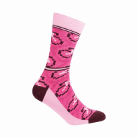 Le Patron Bicycle Moderno Socks giro pink