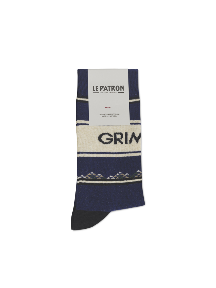 Le Patron Grimpeur Socks dark blue