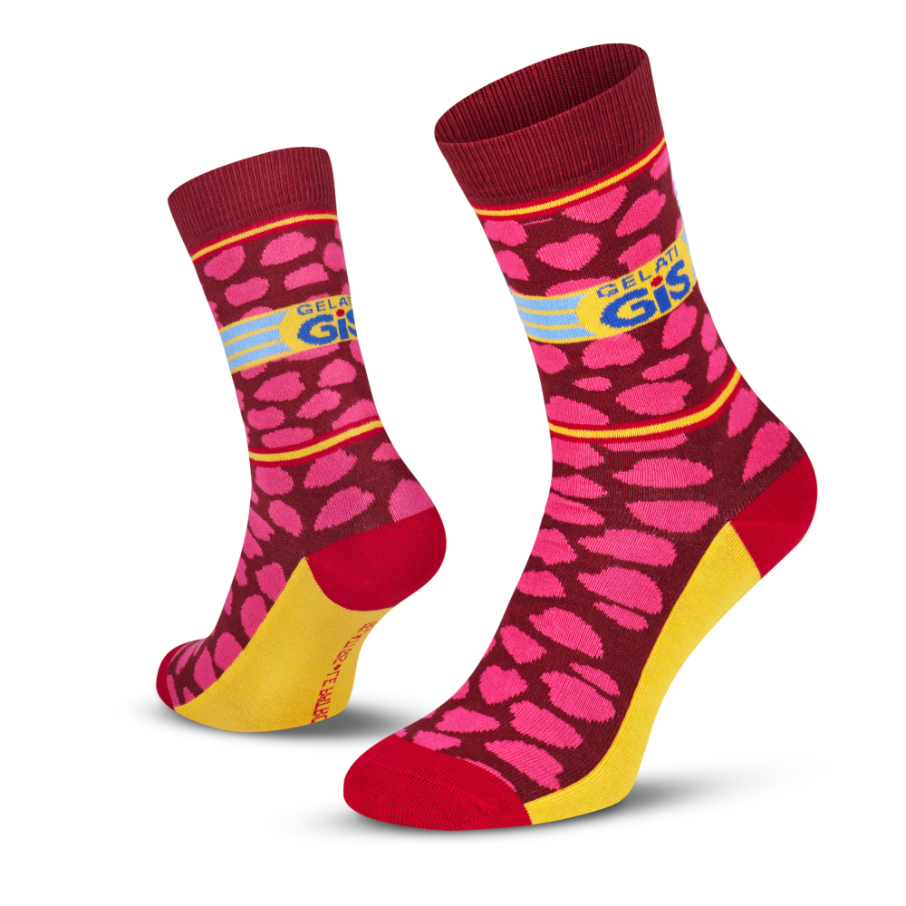 Le Patron Classic Jersey Gis Socks pink