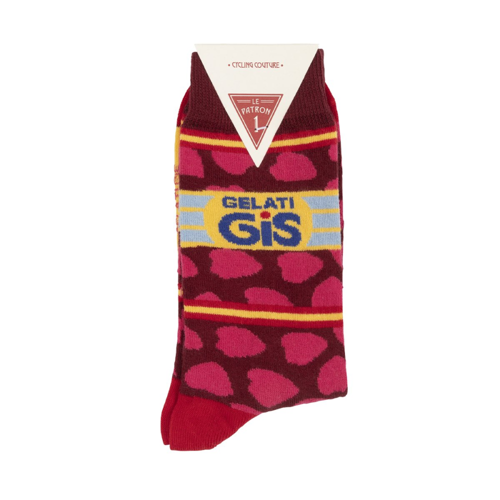 Le Patron Classic Jersey Gis Socks pink
