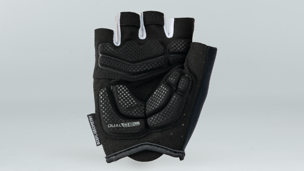 Specialized Men's Body Geometry Dual-Gel Short Finger Gloves, Black, XL