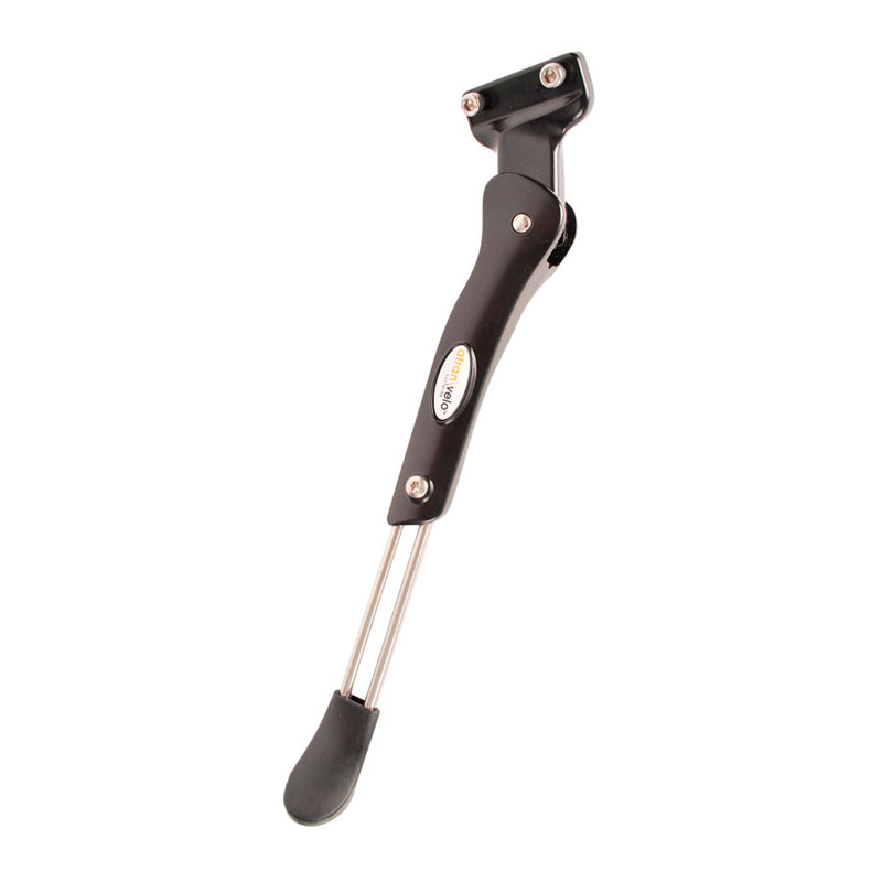 ATRAN VELO Atran Ständer Stylo HV 24​-​28″ schwarz – Lochabstand 40mm, Höhe verstellbar Hinterbau