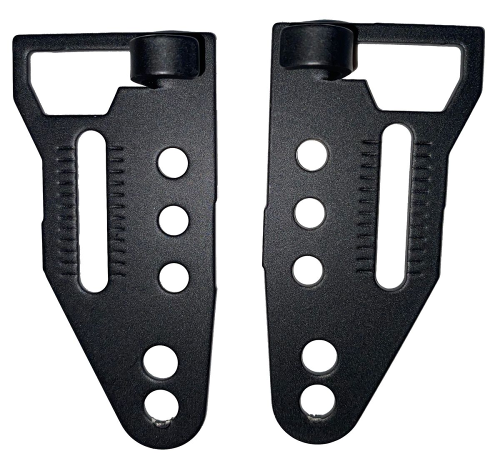 Pletscher Gepäckträger Athlete System 26​-​29″ – schwarz 320​-​354mm mit Befestigung auf Ösen