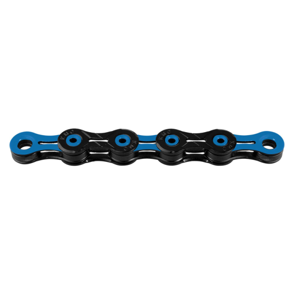 KMC Kette DLC 11 1​/​2″ x 11​/​128″ Black​/​Blue – 116 Glieder