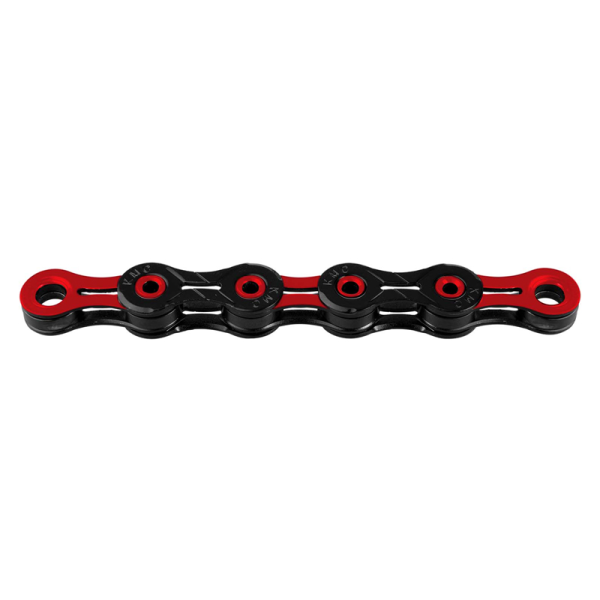KMC Kette DLC 11 1​/​2″ x 11​/​128″ Black​/​Red – 116 Glieder
