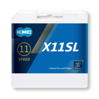 KMC Kette X11SL 1​/​2″ x 11​/​128″ Ti​-​N Gold – 118 Glieder