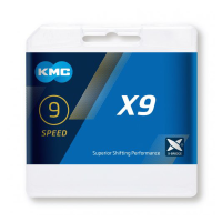KMC Kette X9 1​/​2″ x 11​/​128″ EPT – 114 Glieder
