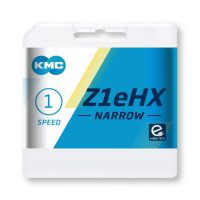 KMC Kette Z1eHX Narrow 1​/​2″ x 3​/​32″ Silver – 112 Glieder