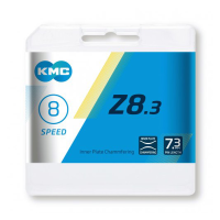 KMC Kette Z8 1​/​2″ x 3​/​32″ Silver​/​Grey – 114 Glieder