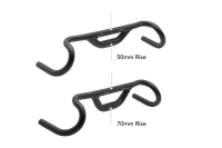 REDSHIFT Top Shelf Handlebar, 50cm Width, 50mm Rise, 25 Grad Flare, black