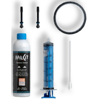 milKit Conversion Kit TL 45mm, Dichtmilch 250ml, Spritze, 35mm Felgenband à 10m