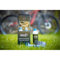 milKit Conversion Kit TL 45mm, Dichtmilch 250ml, Spritze, 35mm Felgenband à 10m