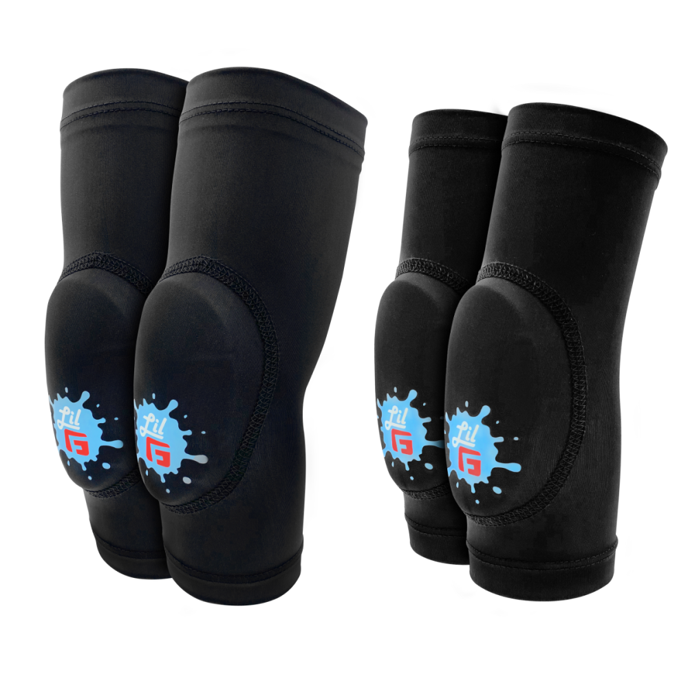 G-Form Kid's Lil'G Knee & Elbow Guards L/XL, black, L/XL (4-5)