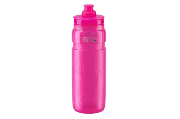 Elite Bidon Fly Tex 750 ml clear pink fluo