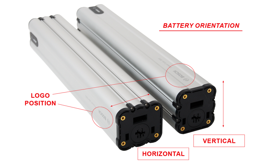 Bosch PowerTube 720 Wh horizontal BBP3870 silber