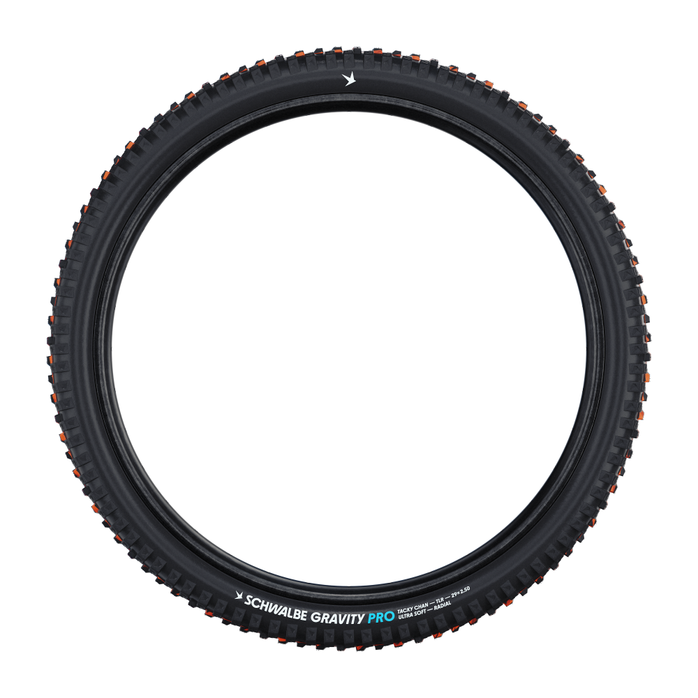 Schwalbe Pneu Tacky Chan 29x2.50 Trail Pro UltraSoft TL-Ready black Radial