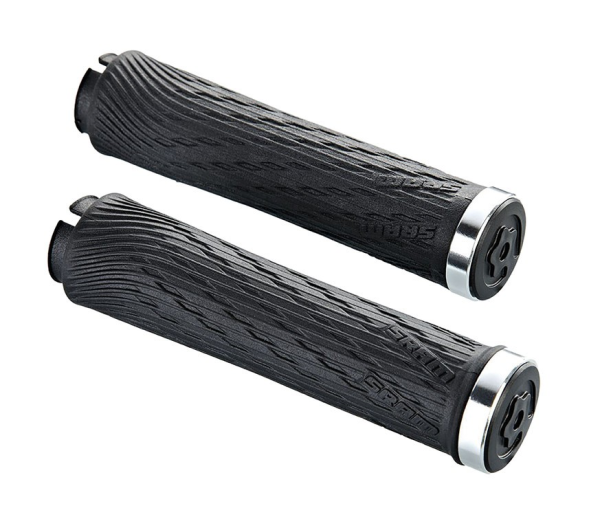 SRAM Griffstück für Grip Shift XX1 | 100/122mm, schwarz/Klemme silber, Set