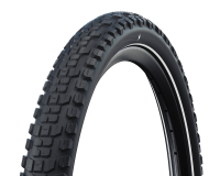 Schwalbe Pneu Hybrid Johnny Watts Plus 29x2.35 Addix Green Starr mit Reflexstreifen black Radial