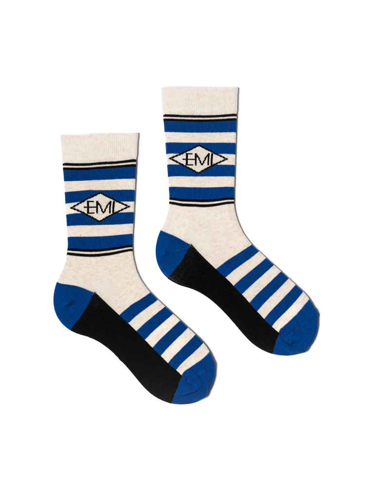 Le Patron EMI Socks blue