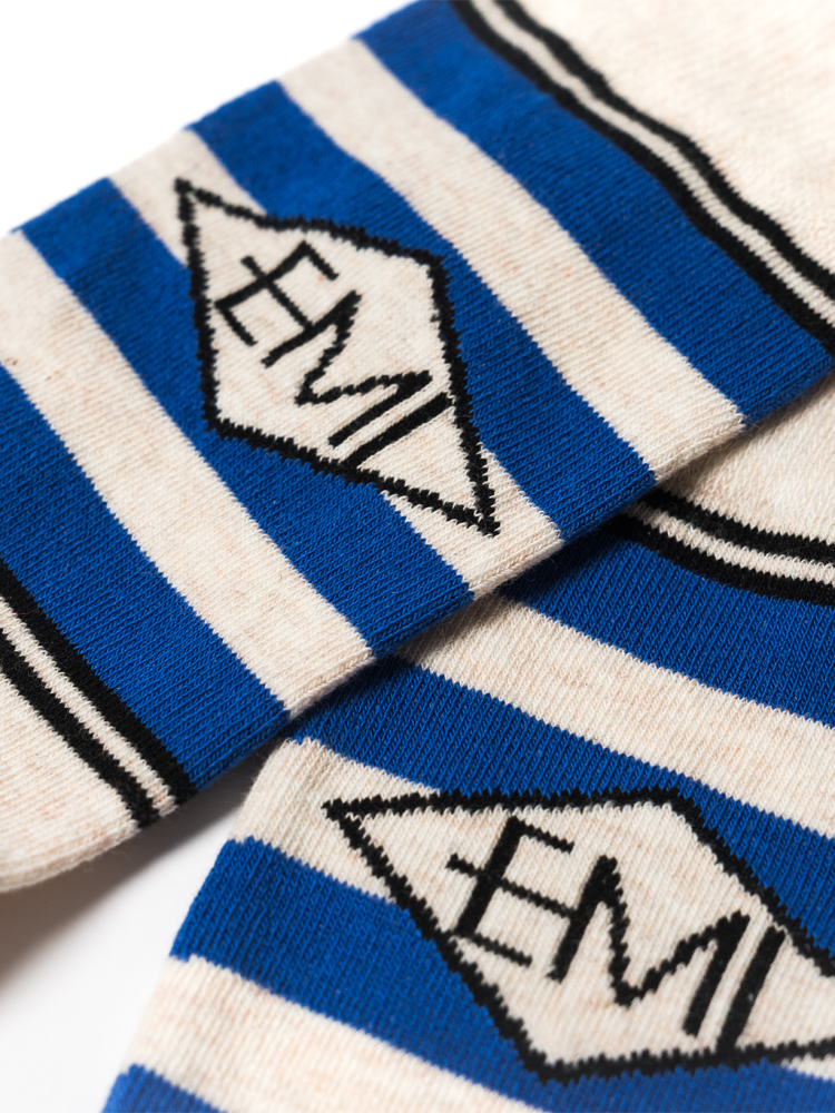 Le Patron EMI Socks blue