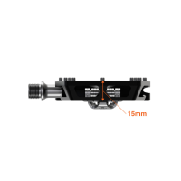 TATZE CONTACT COMBI Pedal, orange
