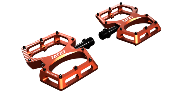 TATZE CONTACT Junior Pedal, orange