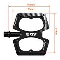 TATZE CONTACT Small Pedal, orange