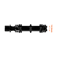 TATZE CONTACT Small Pedal, orange