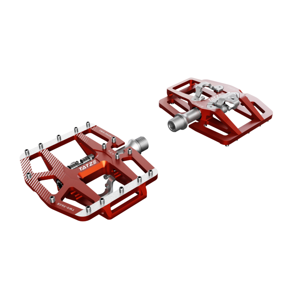 Tatze TATZE TWO-FACE 2 Pedal, rot