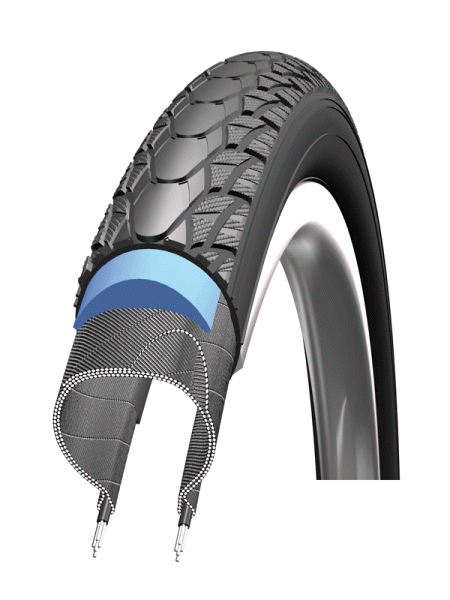 Schwalbe Rollstuhlreifen Marathon Plus 24x1.0 Black Black'nRoll,Evo,SmartG,TS